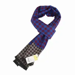 Оптовая продажа 2016 Новый мужской шарф Осень Зима корейской моды взрослых шарфы хлопок решетки женские модели клетчатые шарфы в
