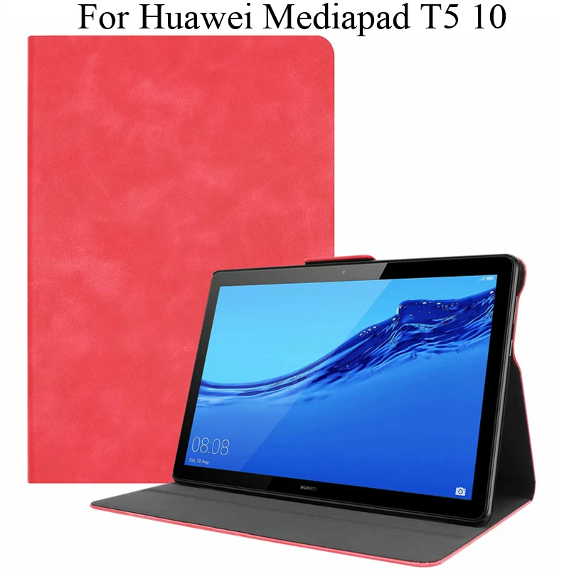 

Stand Cover For Huawei Mediapad T5 10 10.1" AGS2-W09 AGS2-L09 Case Protector Honor Pad 5 10.1 Tablet Casing