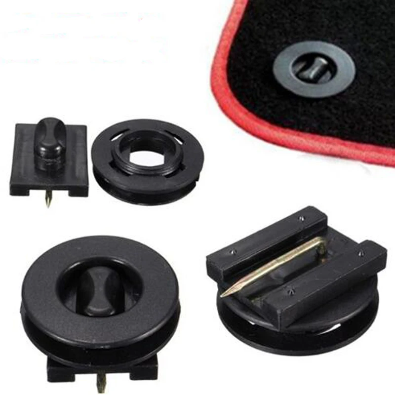 Y1G 4pcs Fixing Grips Clamps Floor Mats Holders Car Mat Carpet Clips