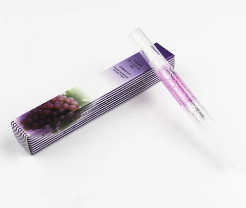 Защита кожи кутикулы для масел, лака для ногтей Oilo Cuticole Huile Aceite cutillas Nagelriemolie Fungus Pen Nagel Olie Revitalizer - Цвет: grape