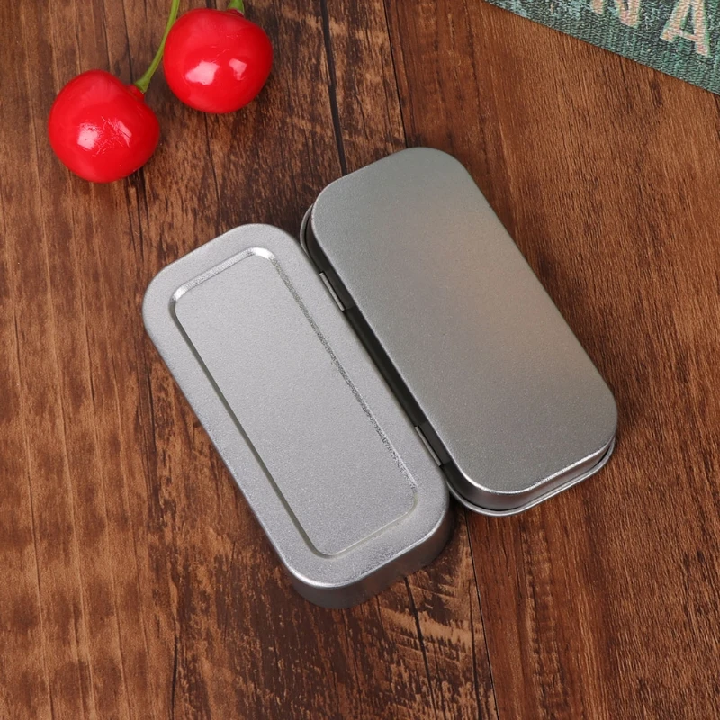 

Portable Metal Lip Small Storage Box Case Organizer For Money Coin Candy Keys Storage Storage Box