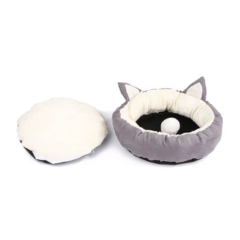 

Nordic style kennel house Pet Cat dog puppy kitten bed stylish dog Mat for pet grey pink washable pet nest M,L,XL