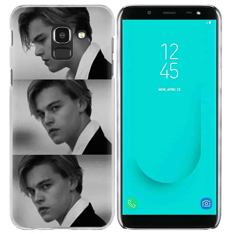 Леонардо ДиКаприо Жесткий ПК чехол для телефона в виде ракушки для samsung Galaxy J7 J5 Prime J8 J6 J5 J4 Plus A6S A8S A20 A40 Coque