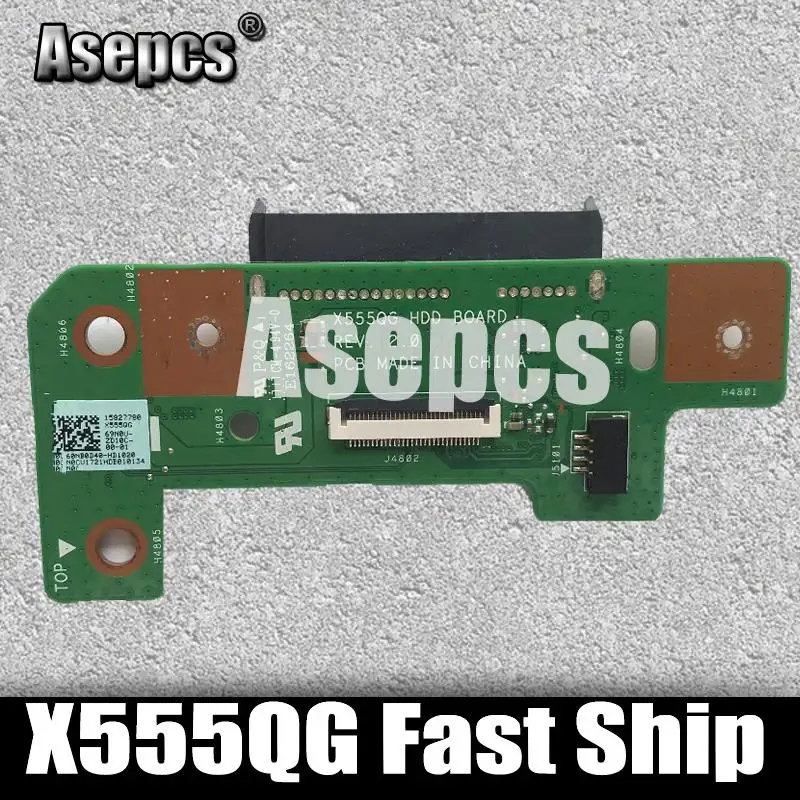 

Asepcs Reboto Original FOR ASUS X555QG HDD BOARD REV:2.0 Hard disk drive 100% Tested Fast Ship