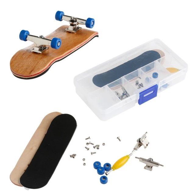 Dedo educacional patinação mesa de jogo de tabuleiro brinquedo criança mini  fingerboard scooter de dedo ferramenta de reparo de skate kit de montagem  de skate - AliExpress