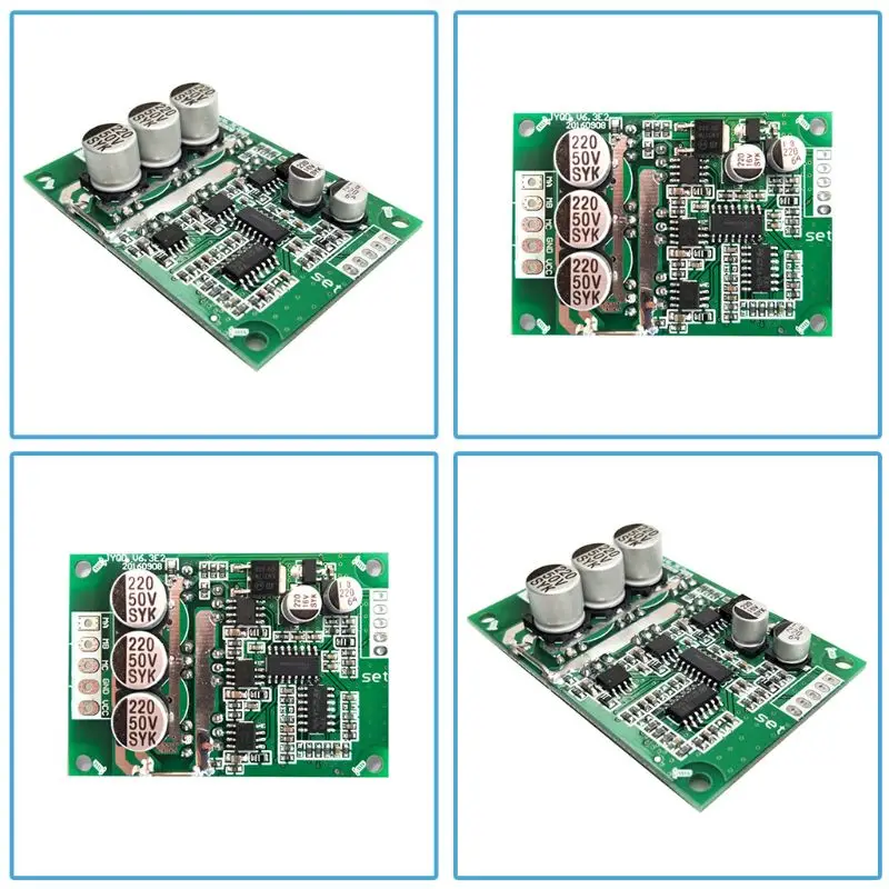 

Brushless Motor PWM Control Controller Balanced BLDC Driver Board DC 12V-36 500W