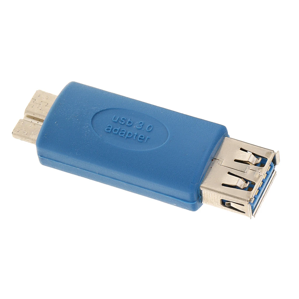 USB 3.0 Type Female to Micro B Male OTG Connector Converter Adapter 5Gbps