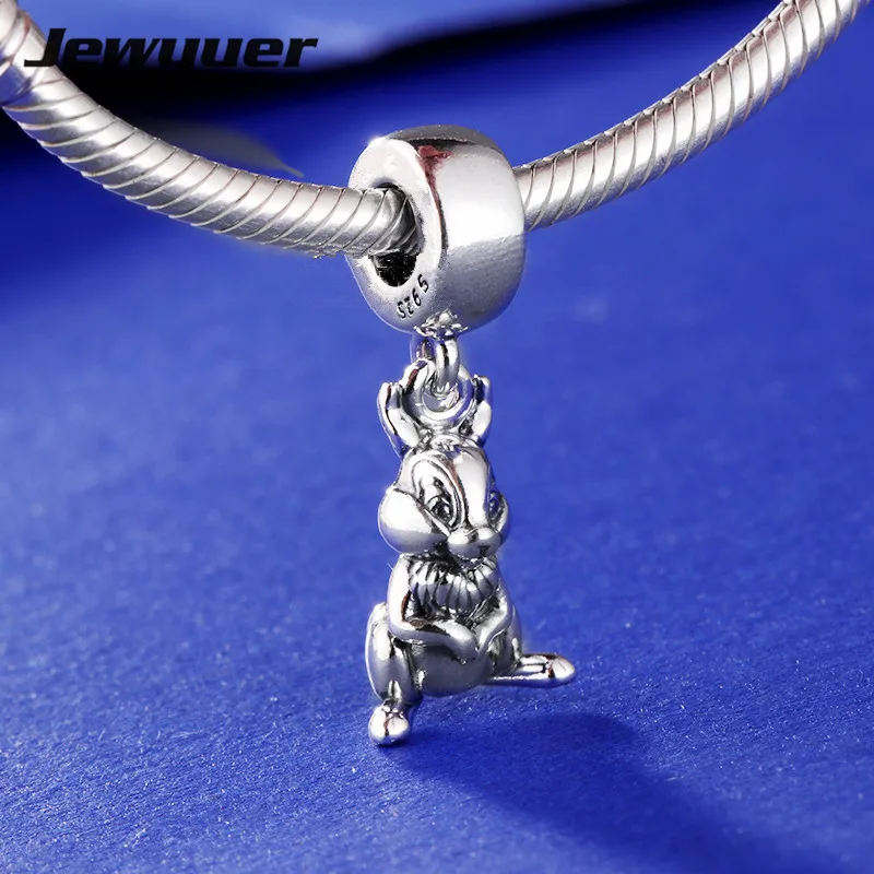 

Winter cartoon collection animals dangle charms 925 sterling silver fine jewelry fit bead bracelet DIY gift for Christmas DSN102