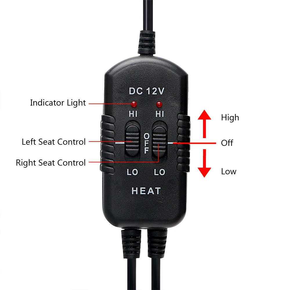 YOSOLO Winter Supply Electric Heated Heater Warmer Car Seat Cushion Pad Interior Accessories Black Gray Automobiles Seat Covers YOSOLO Winter Supply Electric Heated Heater Warmer Car Seat Cushion Pad Interior Accessories Black Gray Automobiles Seat Covers