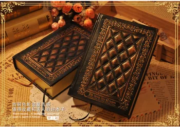 

New Arrival Pure Manual Embossment Notebook notepad Handmade embossed notebook of love Europe type Retro NoteBook 28