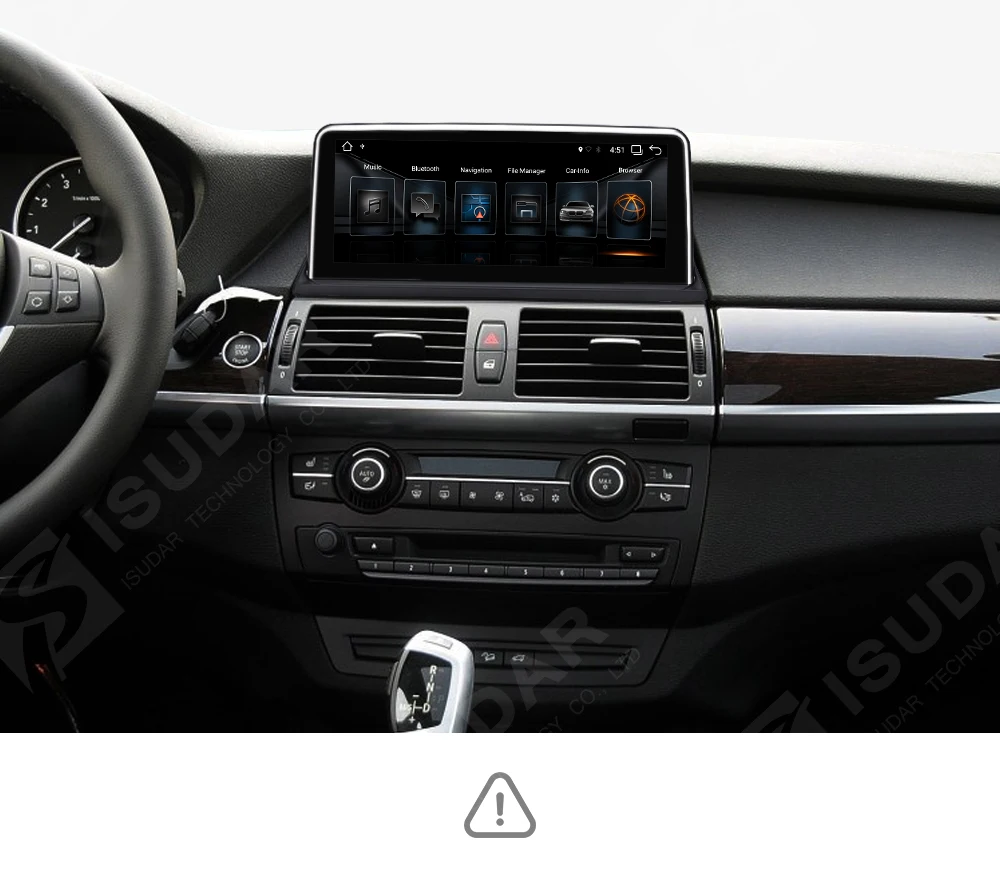 Perfect Isudar Car Multimedia player 2 din android 7.1.1 Car DVD 10.25 Inch For BMW/X5/F15/E70/X6/E71 32GB Rom Quad Cores GPS Radio FM 5
