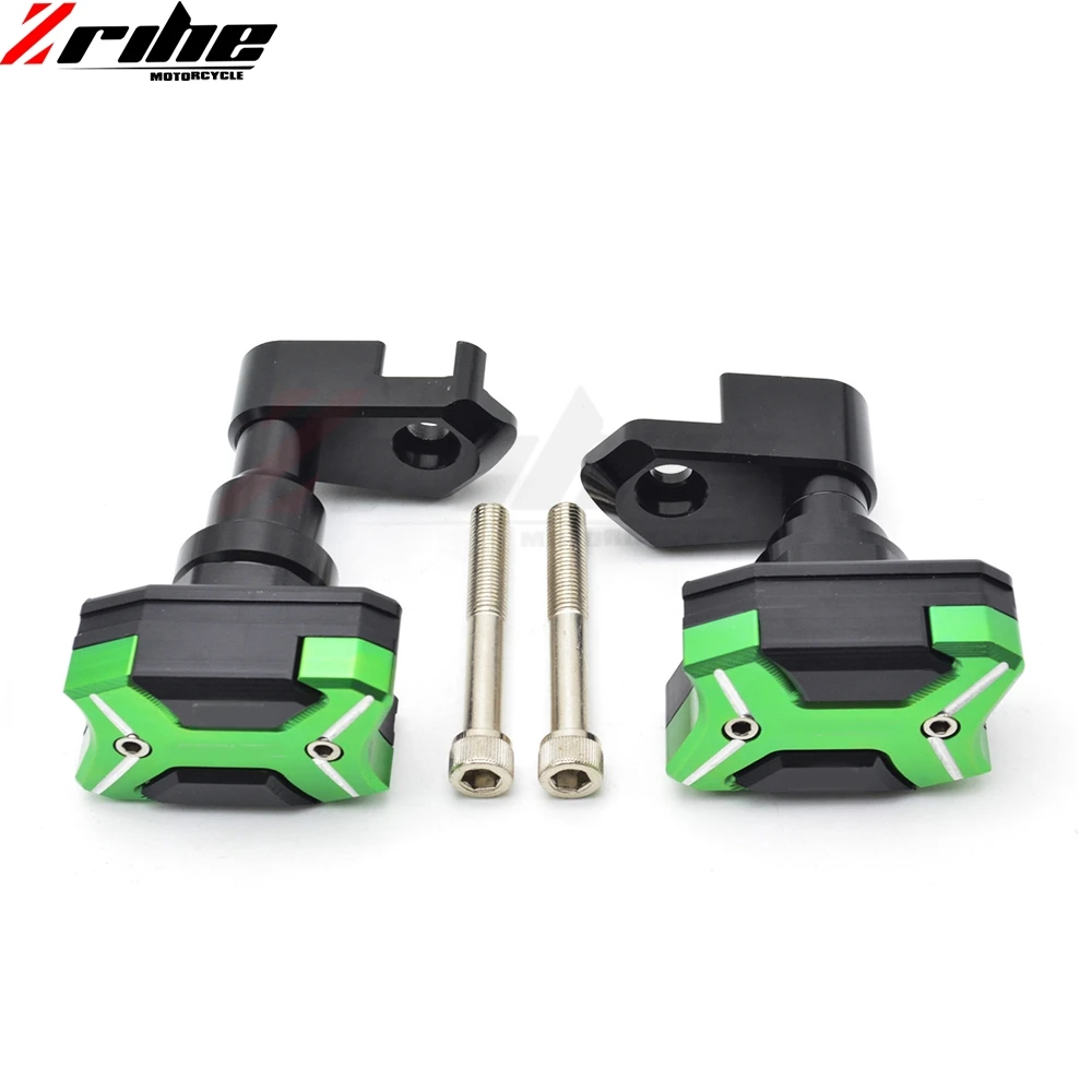 MZS Motorcycle Frame Sliders, Falling Crash Lesotho