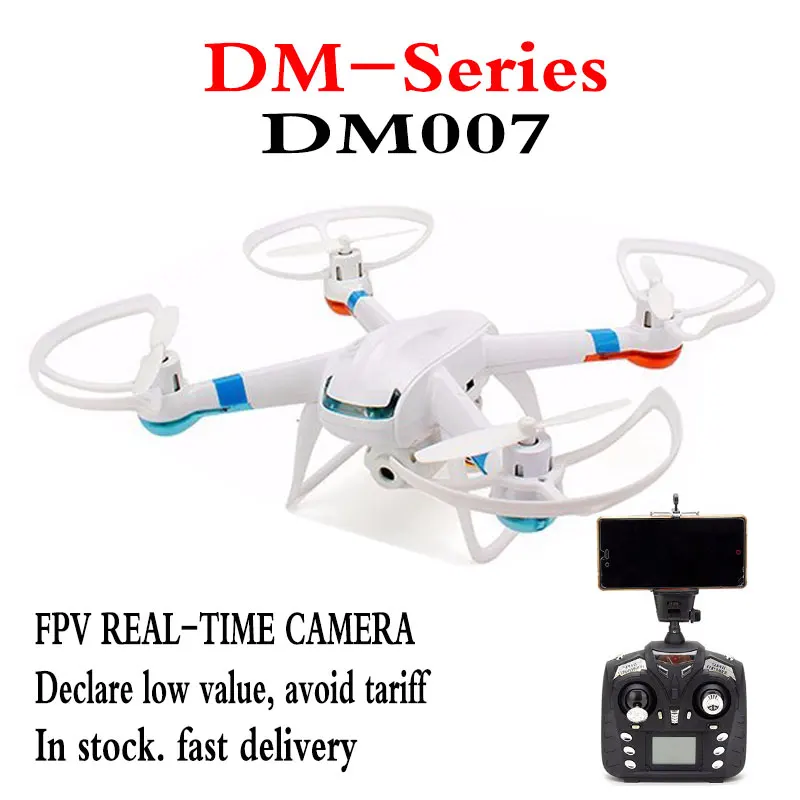 Original DM007 GW007 GW007 1 Upgrade Real Time RC Helicopter Drone 2 4G 4CH With WIFI