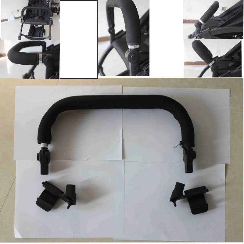 New Baby Stroller Armrest Stroller Bumper Bar Baby Carriages Pram Adapters For YOYA YO/YO YUYU Baby Stroller accessories baby stroller accessories expo	