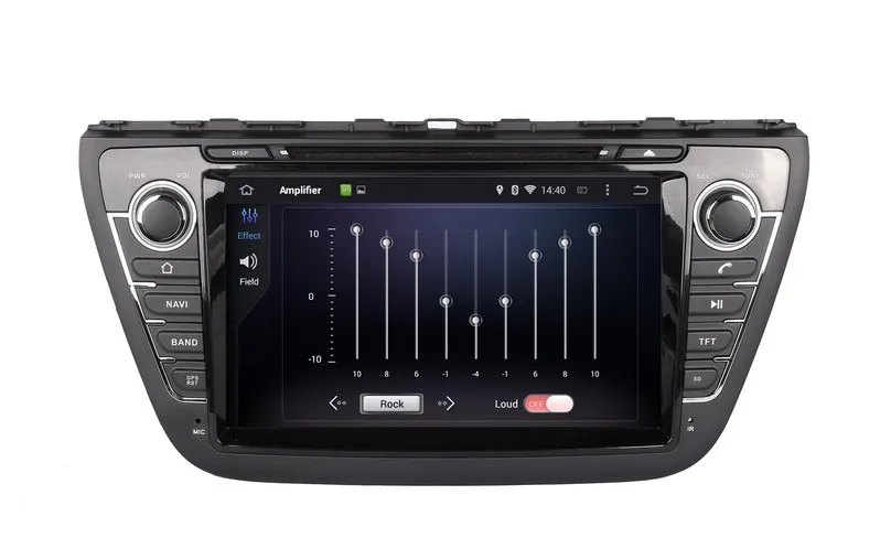 Top Android 8.0 Car DVD Player for Suzuki SX4 S Cross 2014 2015 2016 with GPS Navigation Radio BT SD USB WIFI Stereo 8Core 4G+32G 5