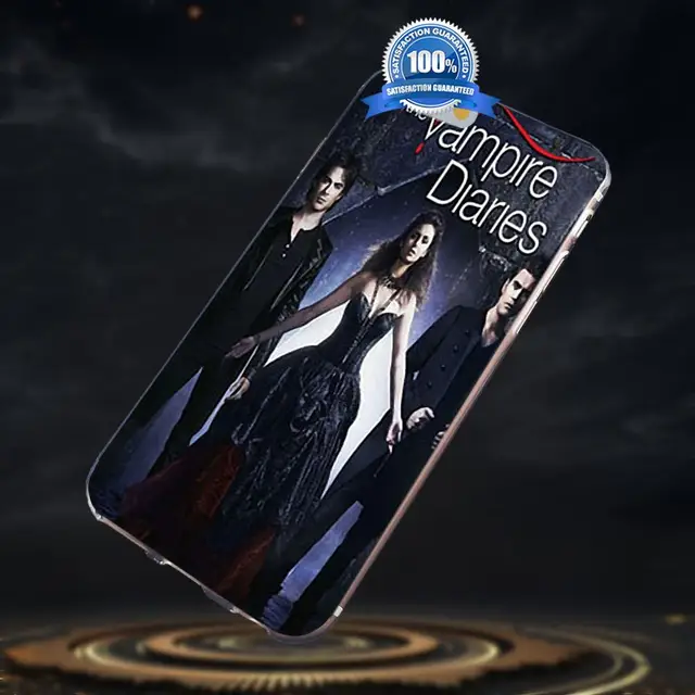 Soft Coque Damon The Vampire Diaries Printed Skin For Apple IPhone X 4 