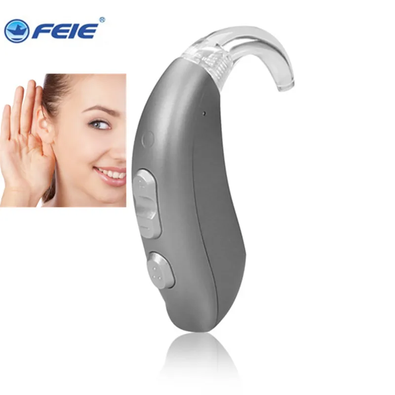 

Super Power 6 Channels 12 Bands 3 Memories Tinnitus Masker Tone volume adjustable Programmable Digital BTE Hearing Aid MY-22