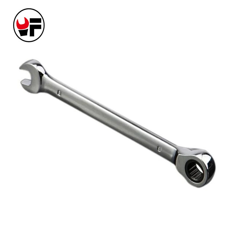 8mm ratcheting spanners combination wrench set auto repair hand tool the key ratchet gear Chrome