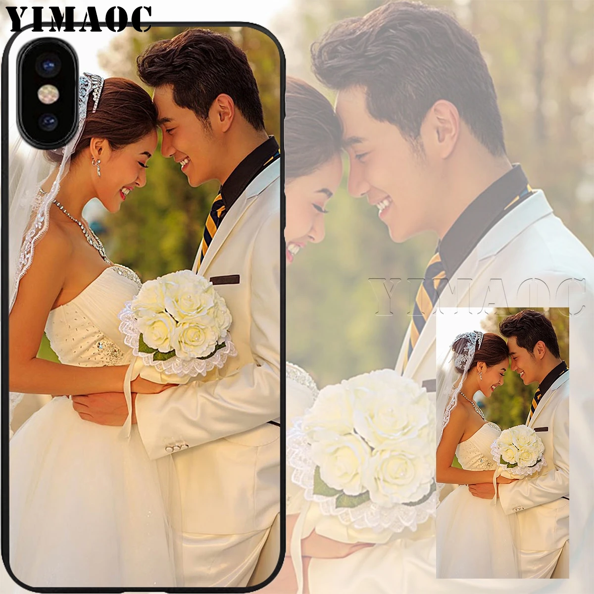 

YIMAOC DIY images Customized picture Custom made Silicone Case for Xiaomi Redmi Note 4 4X 4A 5 5A 6 MI A1 A2 7 mi 8 9T Pro Prime