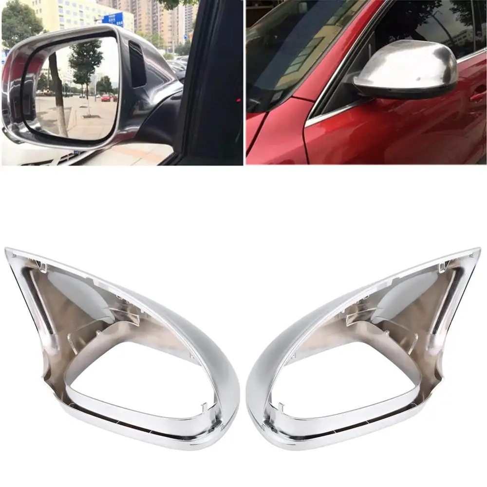 1 Pair Rearview Mirror Shell Cover Side View Protection Caps Covers For