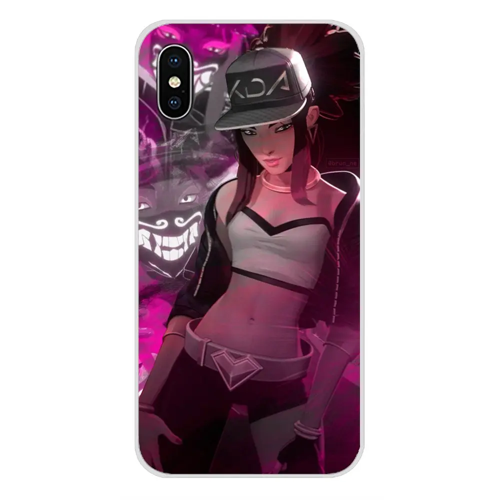 Для Xiaomi Mi4 Mi5 Mi5S Mi6 Mi A1 A2 5X 6X 8 9 Lite SE Pro Max Mix 2 3 2S kda league of legends аксессуары чехлы для