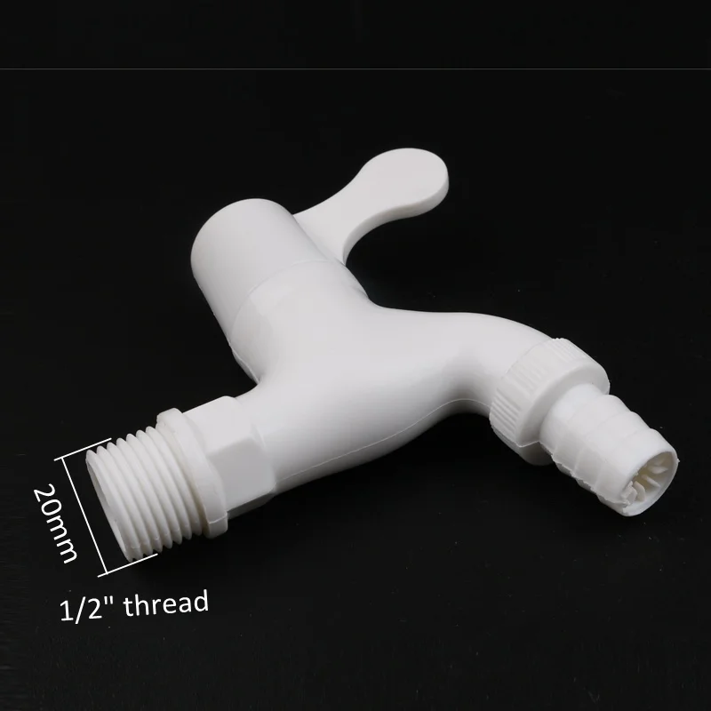 Water Faucet 1pc 1/2" male thread Kitchen Water Tap Garden Irrigation Hose Pagoda Connector 16mm tube tap water tap faucet bathroom faucet washing machine faucet beverage faucet wine bottle faucet