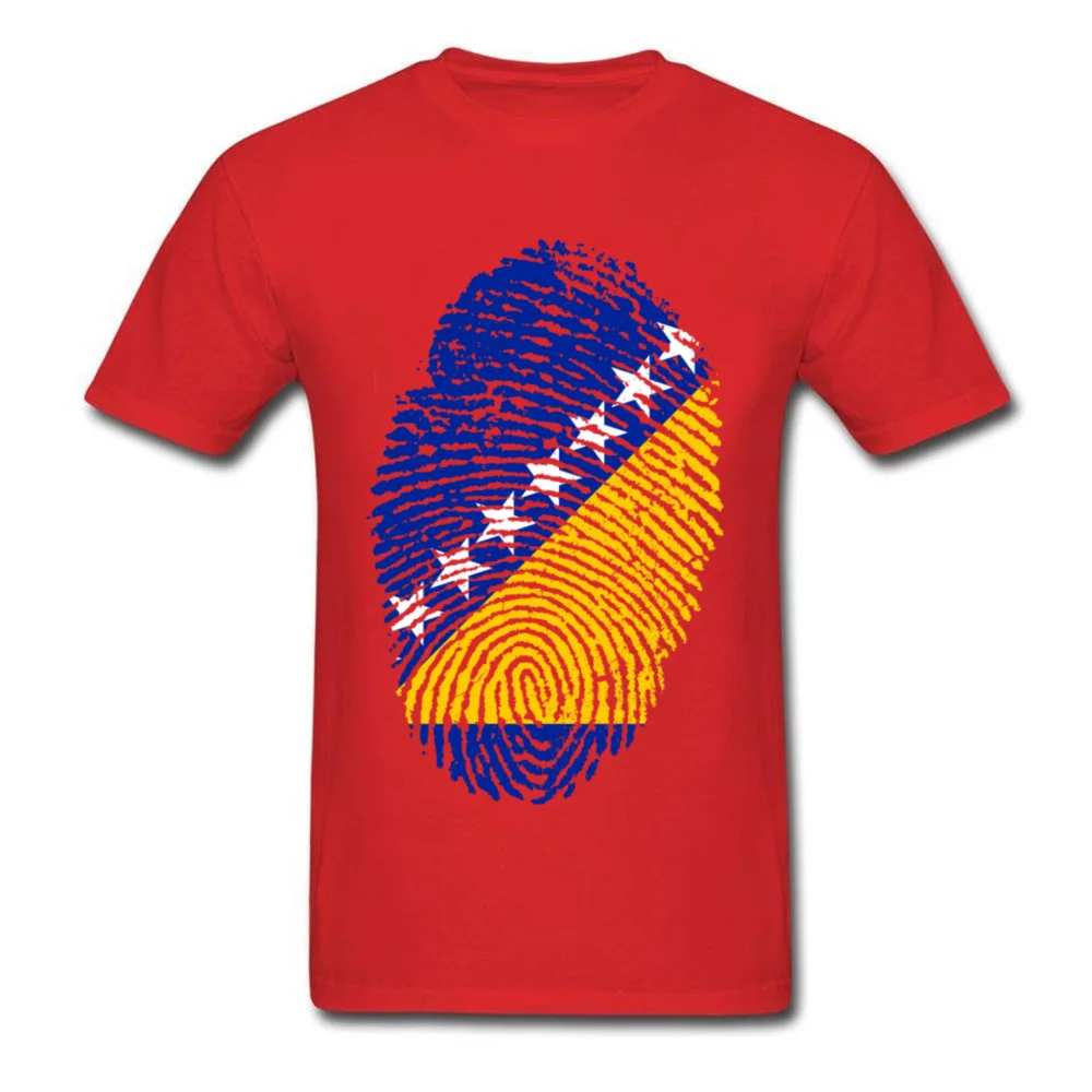 Bosnia and H. Flag Fingerprint_red