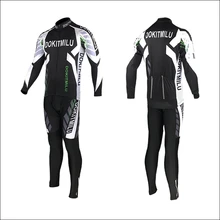 Dokitmilu Pro с длинным рукавом Велоспорт Джерси наборы дышащий 3D мягкий спортивная одежда горный велосипед одежда Велоспорт комплект одежды