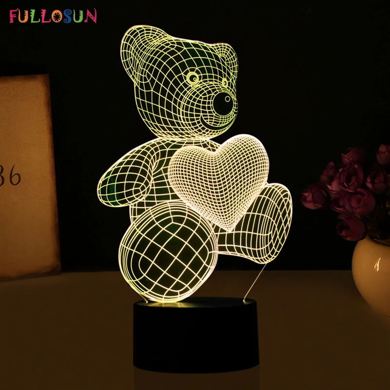 HTB1wIN7RVXXXXayXXXXq6xXFXXXz.jpg_ Lampka Nocna Led 3D Miś