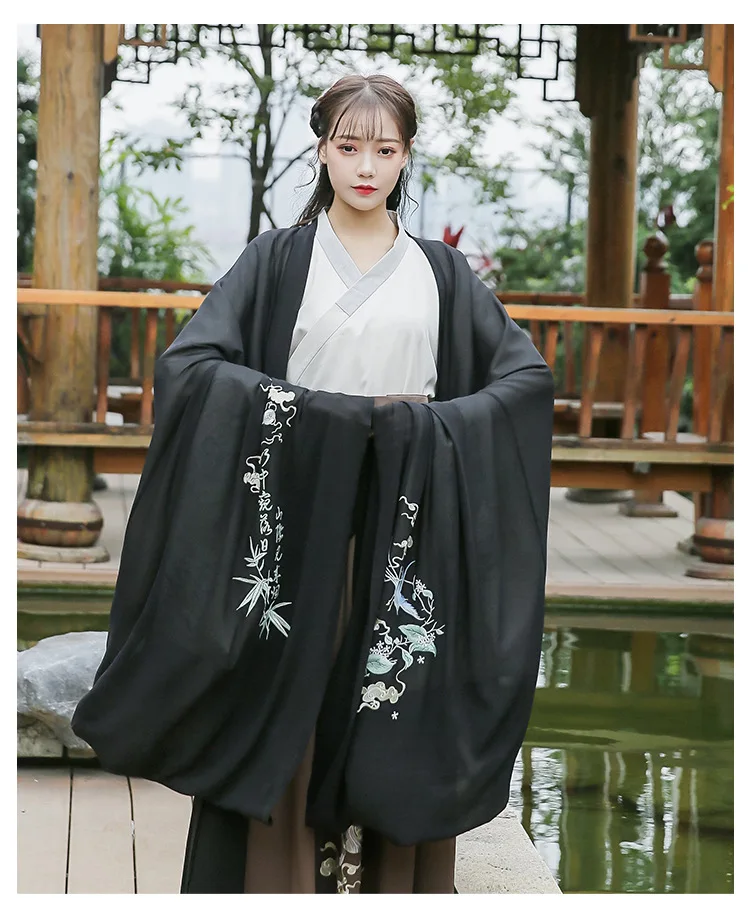 Hanfu для взрослых, Национальный сценический костюм для выступлений, для женщин и мужчин, Династия Цин, китайский стиль, традиционный праздничный костюм DN3506