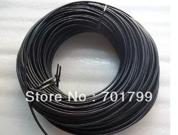 

E-pof-2.5;solid core with BLACK PCB outside end-emitting optical fiber wire;inner diameter;2.5mm,outer diameter;4mm