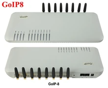 GoIP 8 portas de gateway gsm/voip sip gateway/GSM Gateway IP/GoIP8 GSM VoIP Gateway SIP suporte/H.323-melhor atacado