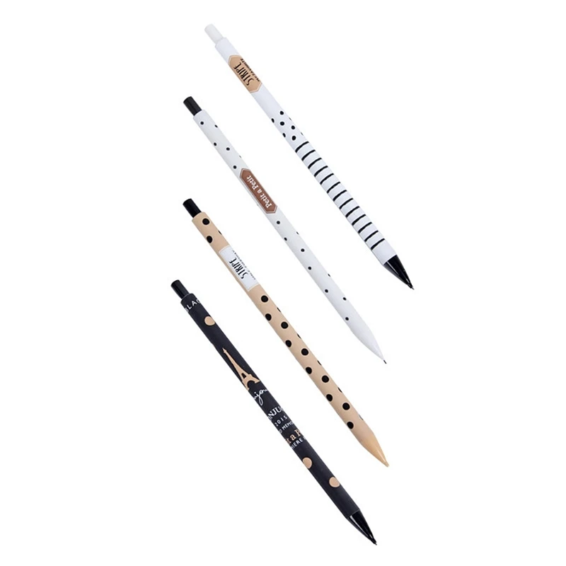 

0.5mm Cute Plastic Mechanical Pencil Lovely Dots Tower Automatic Pen Stationery Nov-26A