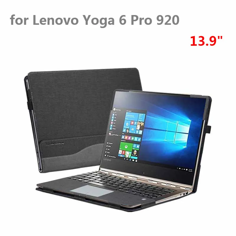 Чехол для ноутбука Lenovo YOGA 920 13 9 дюйма чехол 6 Pro защитный из искусственной кожи со
