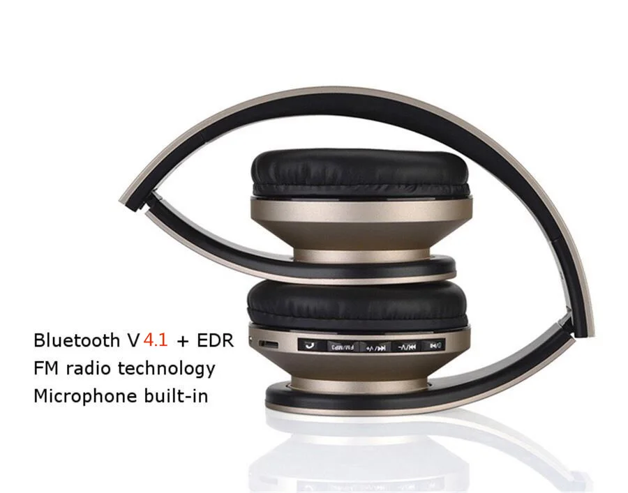 bluetooth headphone with SD card