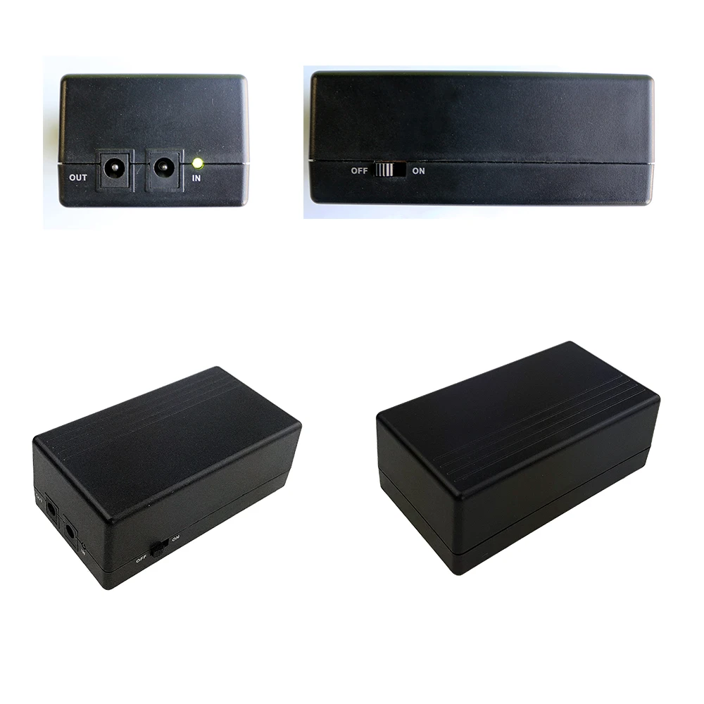 detail view of mini ups with battery backup
