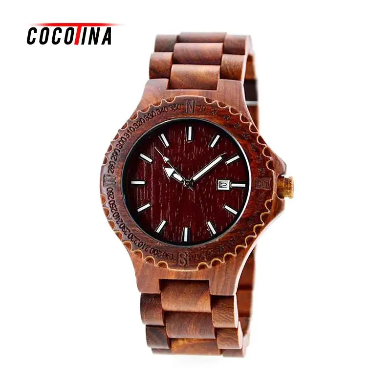 

COCOTINA Luxury Wood Watch For Female Newest Quartz Watch Wooden Wrist Watch Band For Girls Birthday Gifts LSB9316
