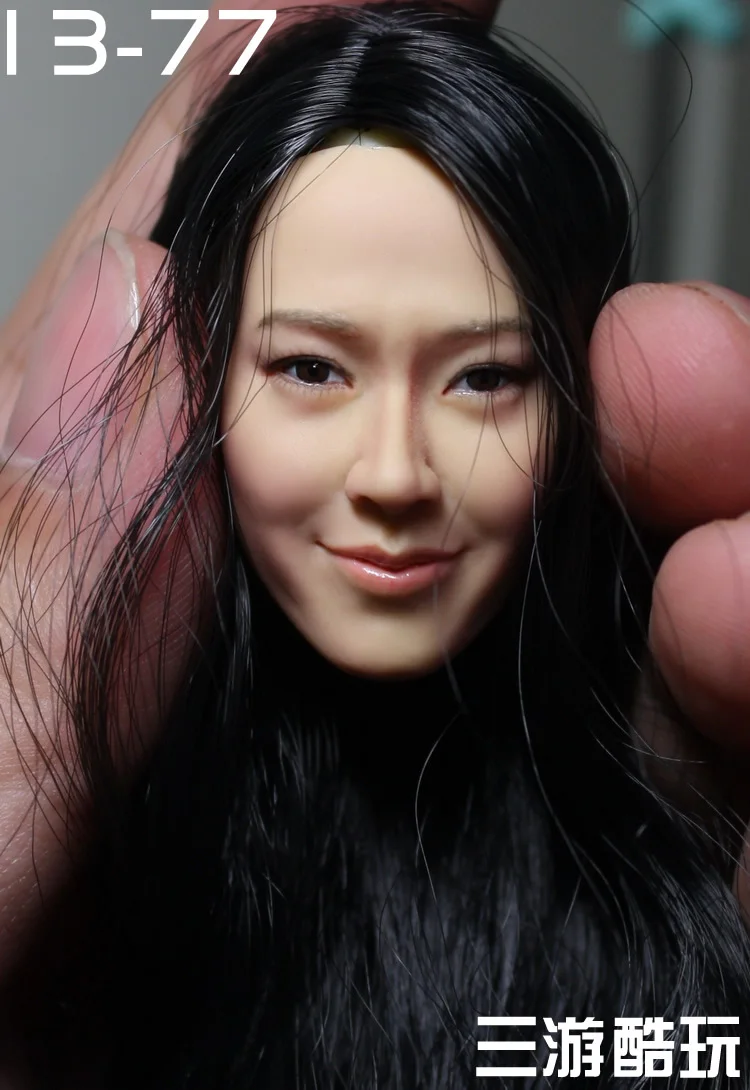 

SNSD 1/6 Beauty headsculpt Korean female Head shape for DIY 12inch Action Figure Doll