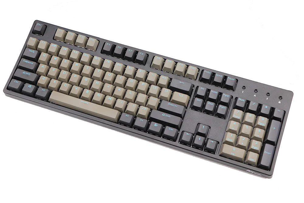 Двойная съемка PBT Keycap черный серый смешанный синий слово Dolch 108 87 Вишневый профиль колпачки для MX переключатели клавиша