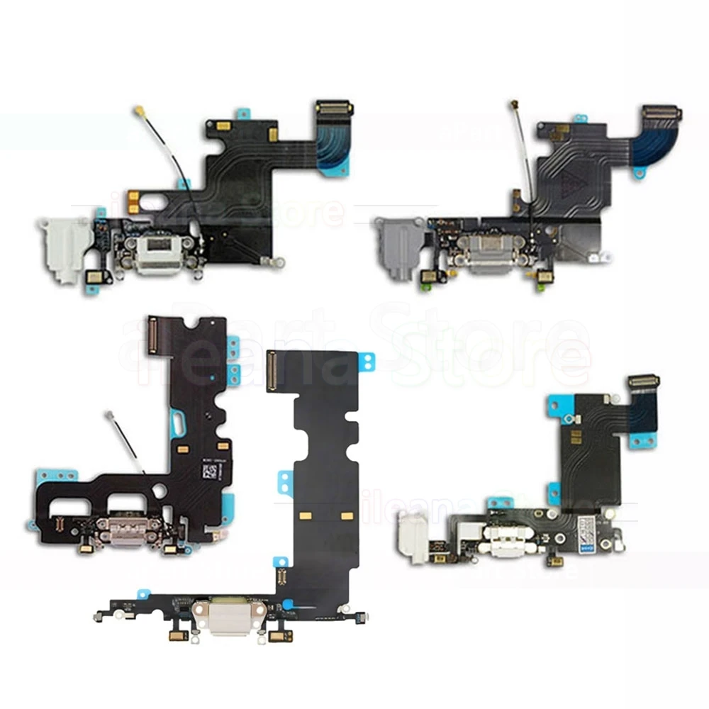 OEM USB порт зарядное устройство док-разъем для зарядки гибкий кабель iPhone 6 6s 7 8 5 5C 5S SE