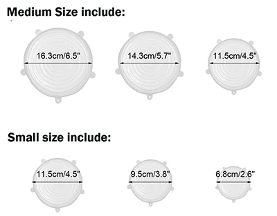 Сохраняющий свежесть, многоразовая силиконовая крышка для еды, крышки для чаши для сохранения свежести, растягивающаяся упаковка, домашний кухонный комплект