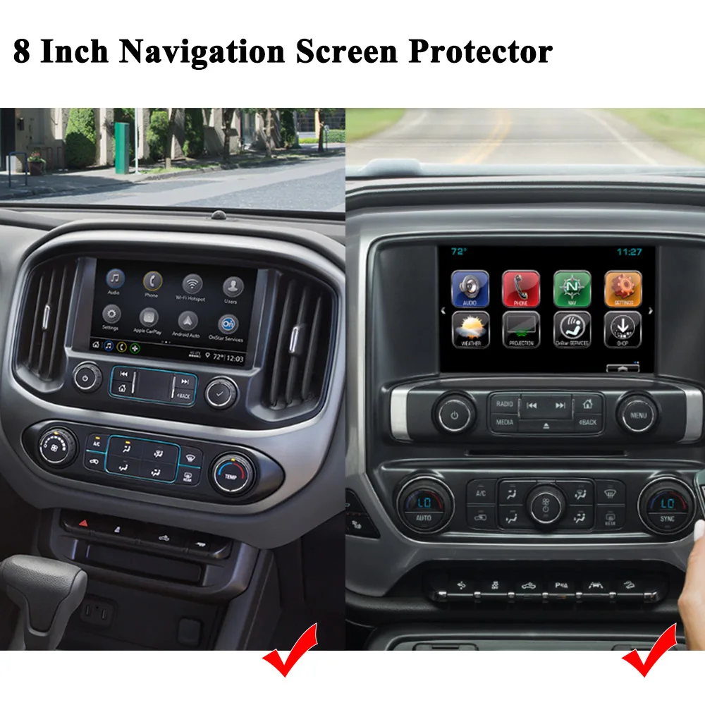 8 дюймов для Chevy Silverado 1500 2500HD Chevrolet Колорадо 2015 2019 Автомобильный GPS навигатор