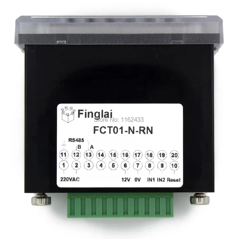 US $32.76 Fct01 Digital Rs485 Modbus Interface Counter Grating Meter With Contact