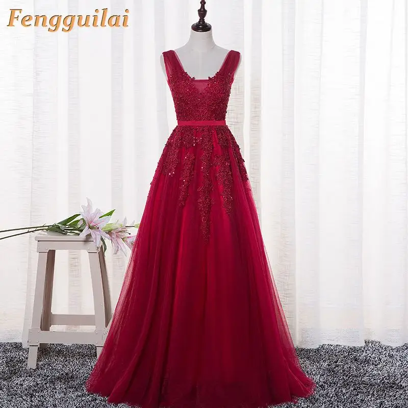 FENGGUILAI, сексуальное платье с открытыми плечами, с бретелькой через шею, с блестками, v-образный вырез, облегающее платье, женское Элегантное Длинное светоотражающее платье, Vestdios, красное, синее - Цвет: RED