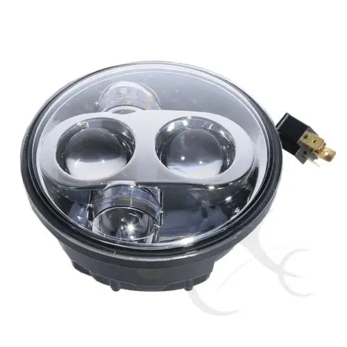 

5-3/4" Hi/Lo LED Projector Daymaker Headlights Bulb Lamb For Harley FXCW/C FXS