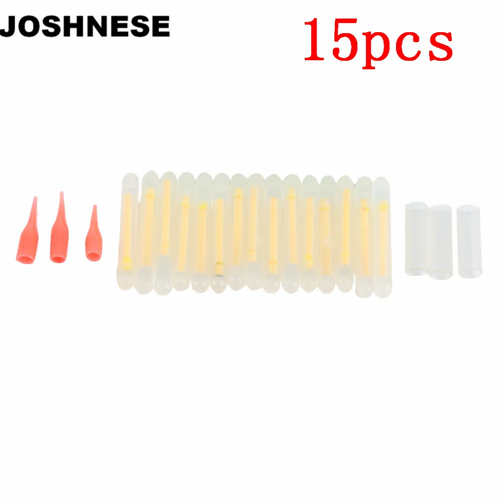 

Fishing Float Accessories Fishing Fluorescent Lightstick Light Night Float Rod Lights Dark Glow Stick 15 Pcs/box 4.5mm