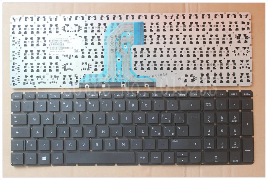 Новые итальянские Клавиатура для ноутбука hp 250 G4 256 G4 255 G4 15-ac 15-Ай 15-ac000 15-af 15-af000 без рамки его клавиатура PK131EM1A13