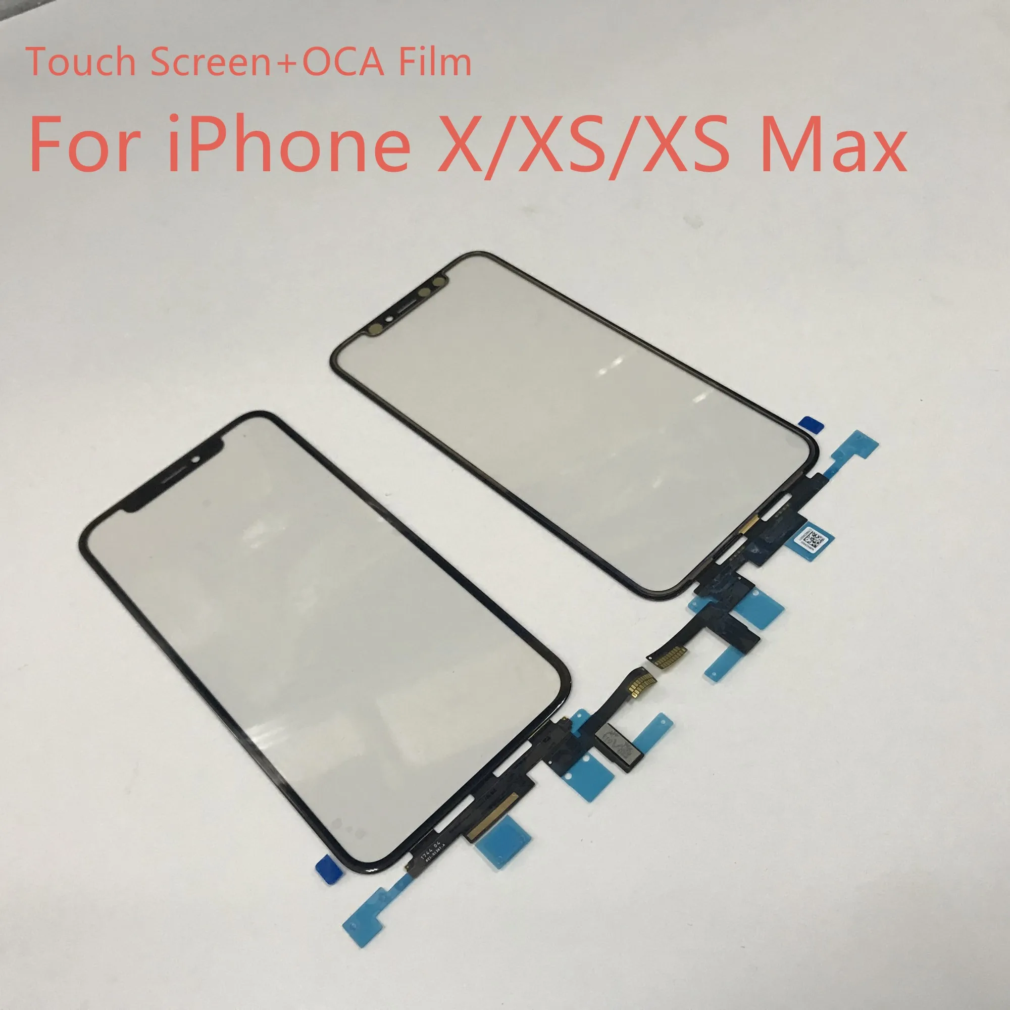 

For iPhone XS Tested Original Touch Screen Digitizer + OCA Tape Glue Film