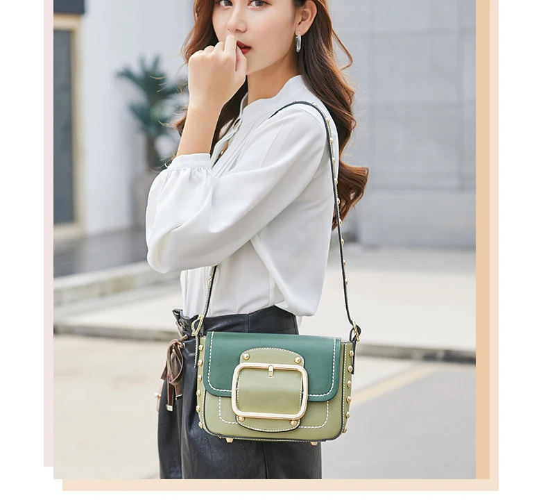 Doodoo marca feminina bolsa de ombro crossbody