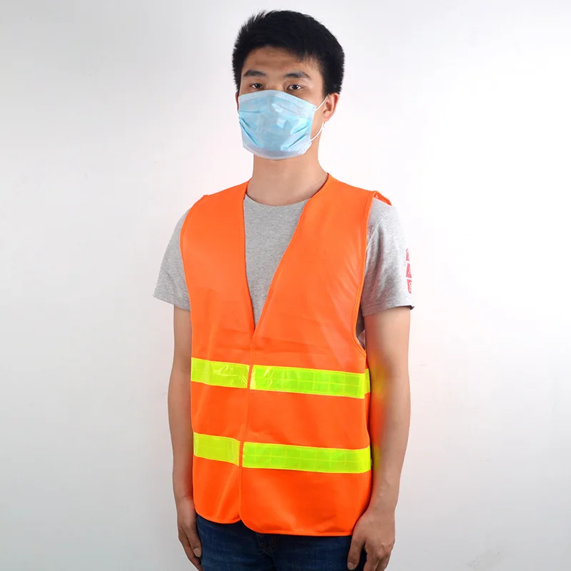 High Visibility Reflective Safety Vests Environmental Sanitation Coat